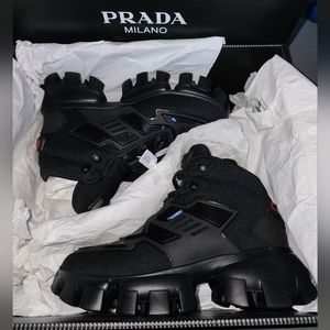 Prada cloudbust high top sneakers